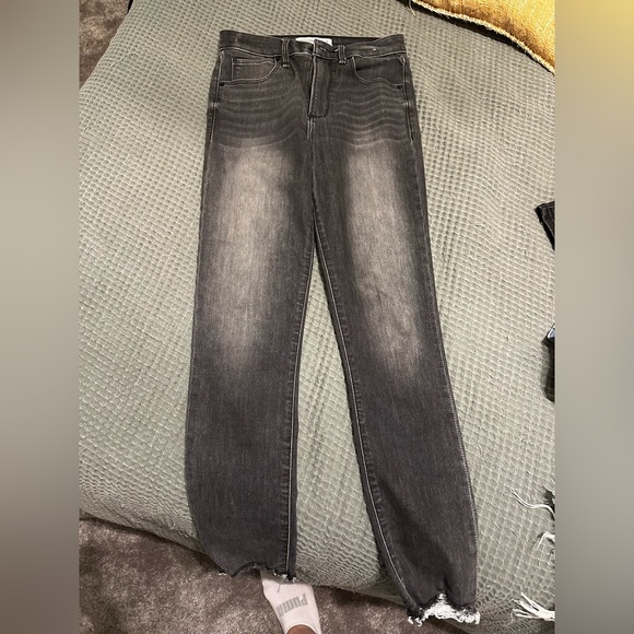 Abercrombie 24|2 - Super Skinny Ankle High Rise Jeans - Picture 1 of 3